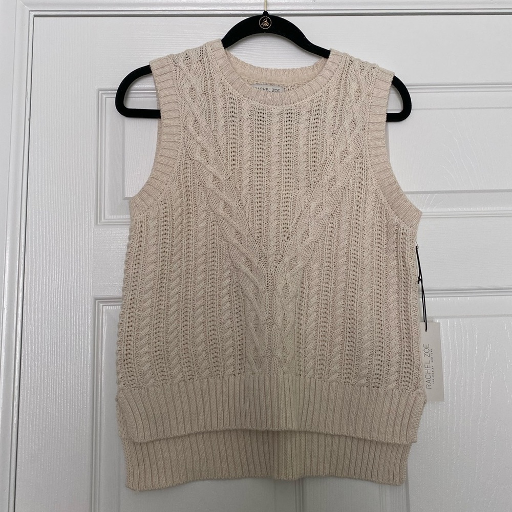 Rachel Zoe Cream Sweater